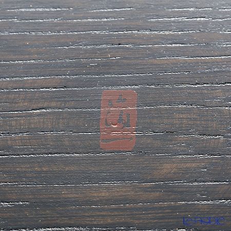 箔一 おぼろ月 トレイ 10寸（漆）A101-01001