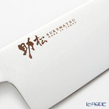 大阪堺の料理道具 助松 ダマスカス包丁 三徳 18cm