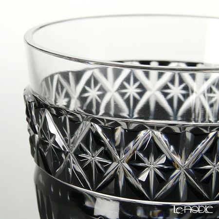 薩摩切子 タンブラー／55008 黒切子