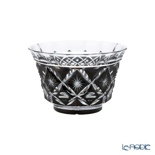 薩摩黒切子 心華 こはな 2024年限定 冷茶碗 80ml