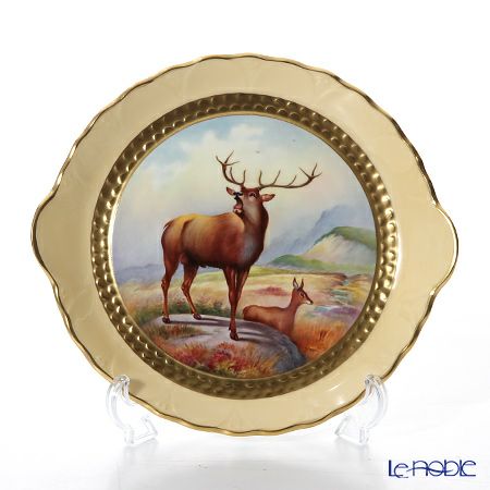 エインズレイ ファインアート世界限定コレクション ブルースタッグ クライドトレイ