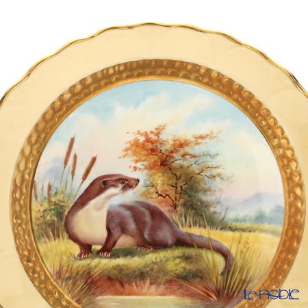 エインズレイ ファインアート世界限定コレクション オタークライドトレイ（カワウソ）