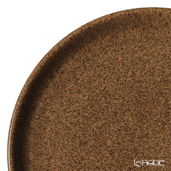 Denby デンビー スタジオクラフト ブレックファーストサイドプレート 21cm チェストナット