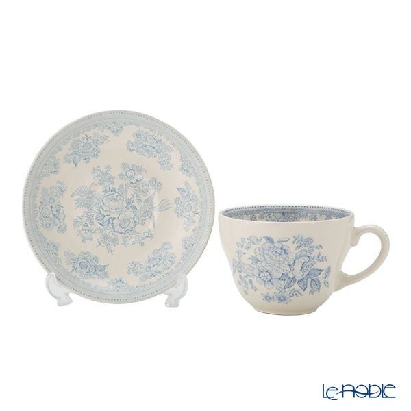 バーレイ ブルーアジアティックフェザンツ ブレックファーストカップ＆ソーサー 430ml