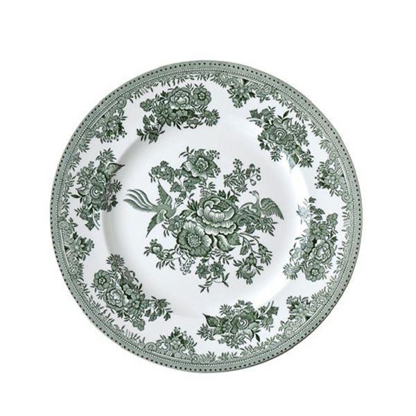 バーレイ グリーンアジアティックフェザンツ プレート S 17cm