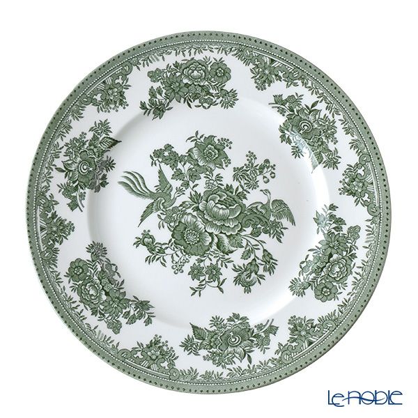 バーレイ グリーンアジアティックフェザンツ プレート 25.5cm