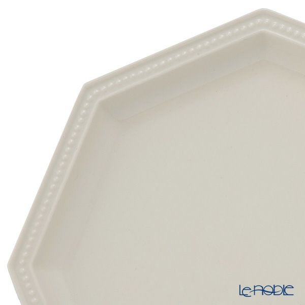 マルミツポテリ スタジオエム ガティ プレート 19.5cm ホワイト