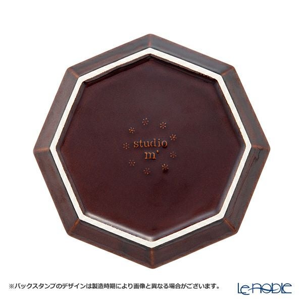 マルミツポテリ スタジオエム ガティ プレート 19.5cm アメ