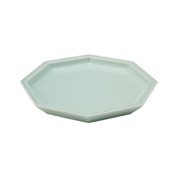 マルミツポテリ スタジオエム ガティ プレート 19.5cm グリーン