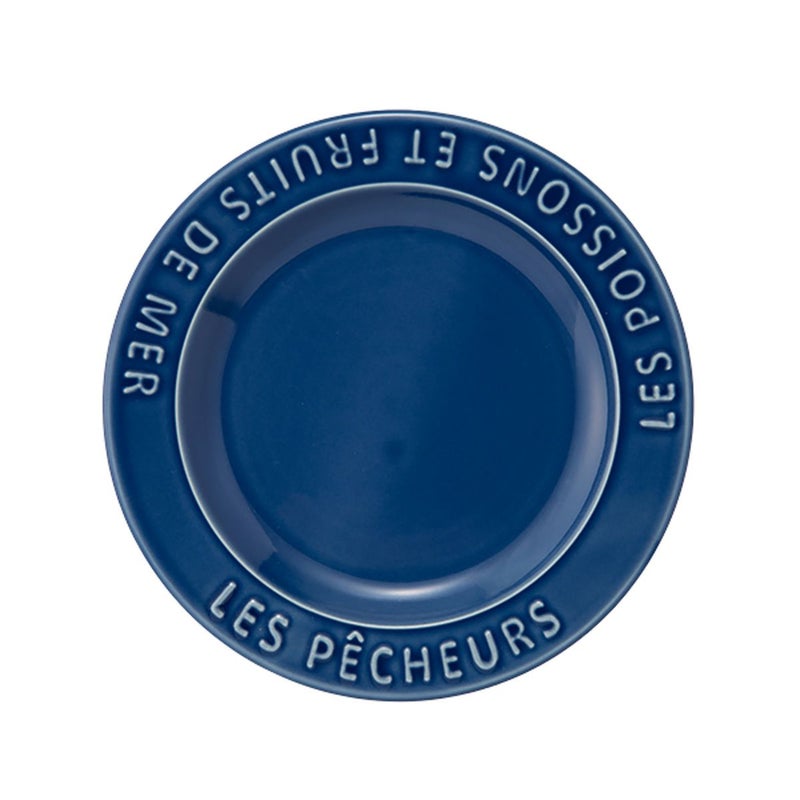 マルミツポテリ スタジオエム フィッシャーマンズ プレート 17cm インディゴ