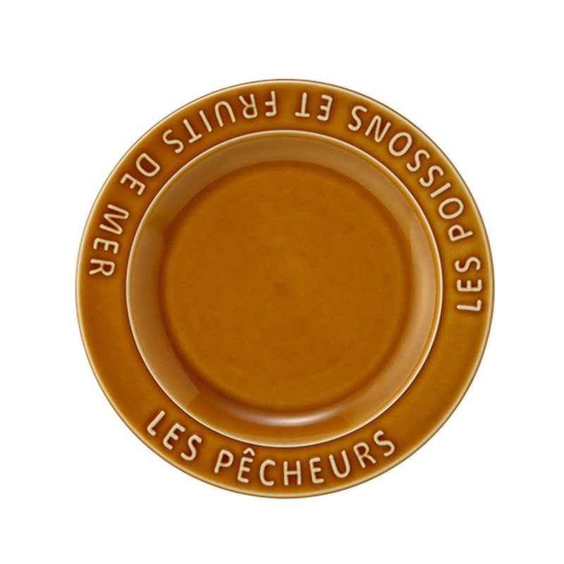 マルミツポテリ スタジオエム フィッシャーマンズ プレート 17cm キャラメル