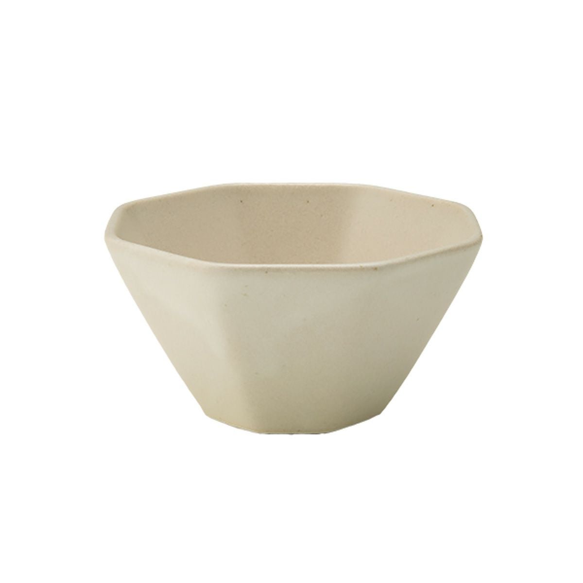 マルミツポテリ スタジオエム オクトゴーヌ 3寸小付／八角小鉢 9.5×5cm 160ml 白妙