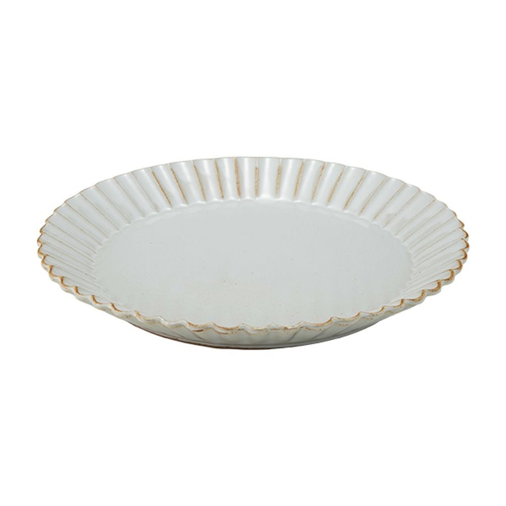 マルミツポテリ スタジオエム バルバリ メインプレート／大皿 24.5cm ブラン