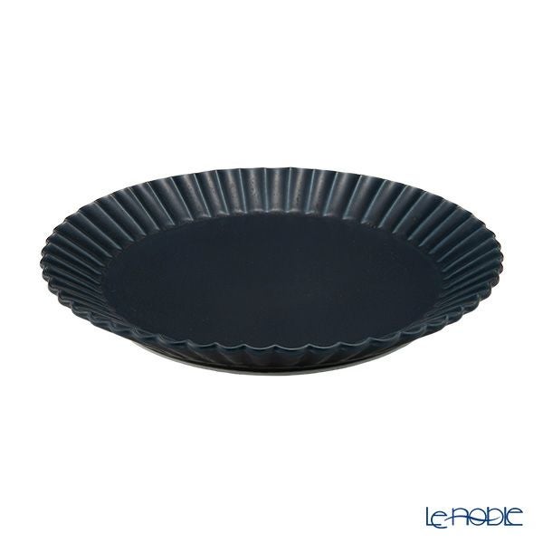 マルミツポテリ スタジオエム バルバリ メインプレート／大皿 24.5cm インディゴ