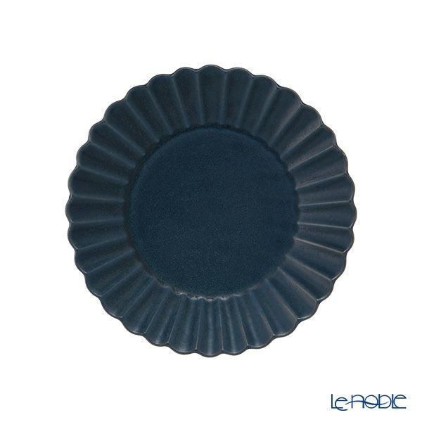 マルミツポテリ スタジオエム バルバリ コガモプレート／取り皿 15cm インディゴ