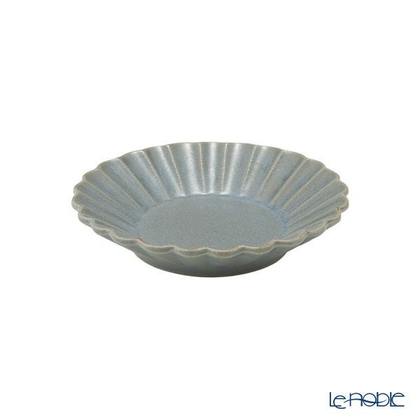 マルミツポテリ スタジオエム バルバリ ココガモプレート／小皿 11.3cm グリズ