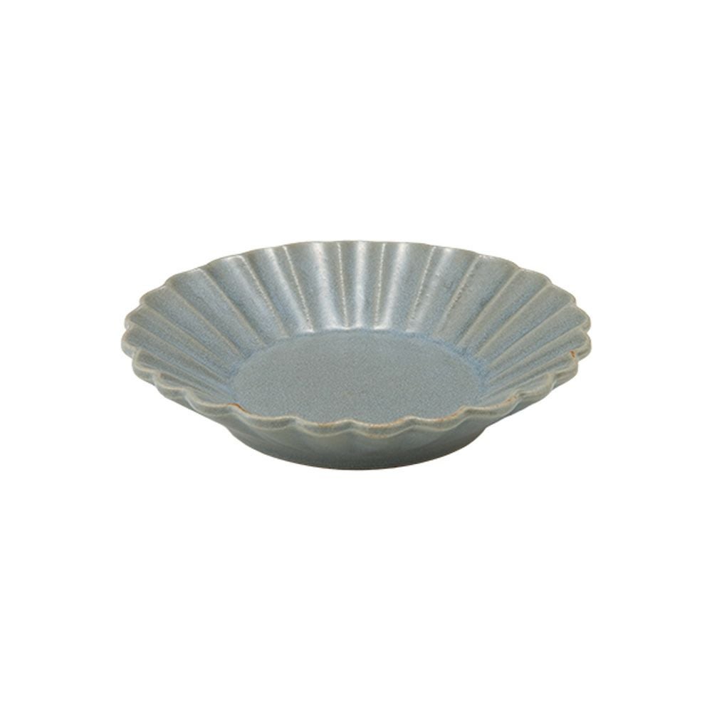 マルミツポテリ スタジオエム バルバリ ココガモプレート／小皿 11.3cm グリズ