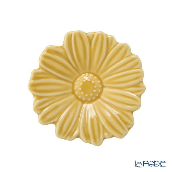 マルミツポテリ ソボカイ マーガレット プレート 9.4cm マスタード