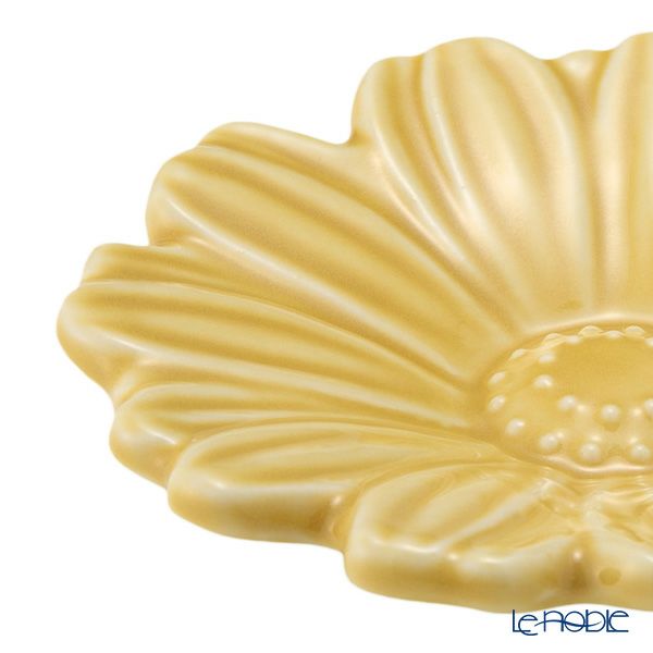 マルミツポテリ ソボカイ マーガレット プレート 9.4cm マスタード