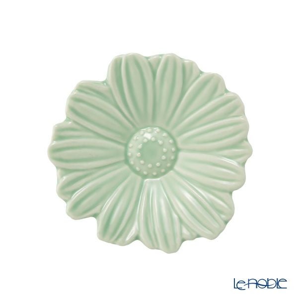 マルミツポテリ ソボカイ マーガレット プレート 9.4cm グリーン
