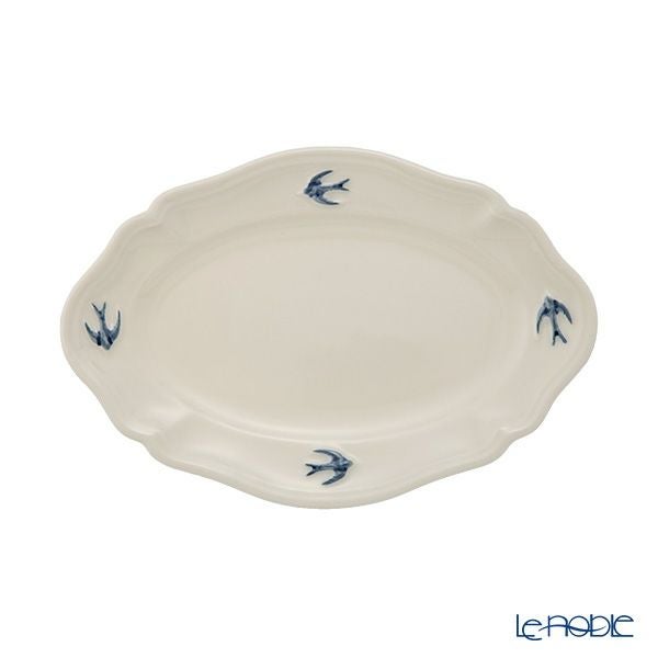 マルミツポテリ スタジオエム アーリーバード オーバルプレートS 19cm