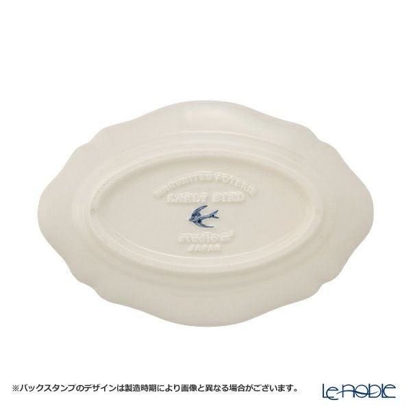 マルミツポテリ スタジオエム アーリーバード オーバルプレートS 19cm