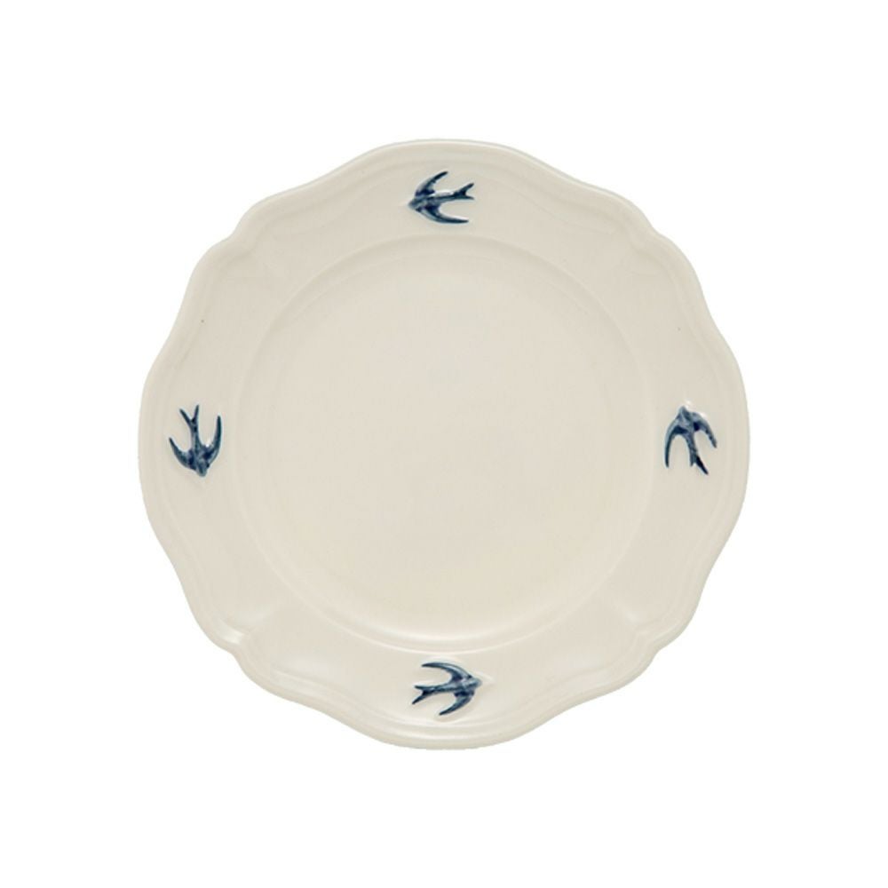 マルミツポテリ スタジオエム アーリーバード ラウンドプレートS 15cm