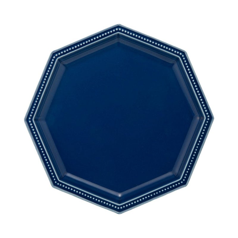 マルミツポテリ スタジオエム ガティ プレート 19.5cm インディゴ