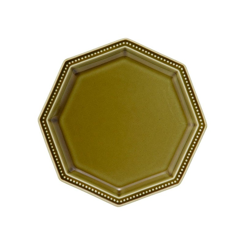 マルミツポテリ スタジオエム プチガティ プレート 15cm オリーブ