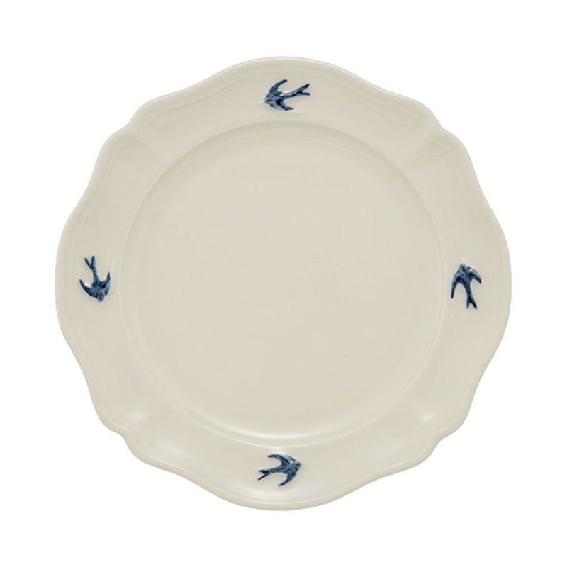 マルミツポテリ スタジオエム アーリーバード ラウンドプレート L 19.5cm