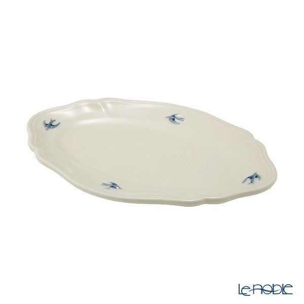 マルミツポテリ スタジオエム アーリーバード オーバルプレートL 22.7cm