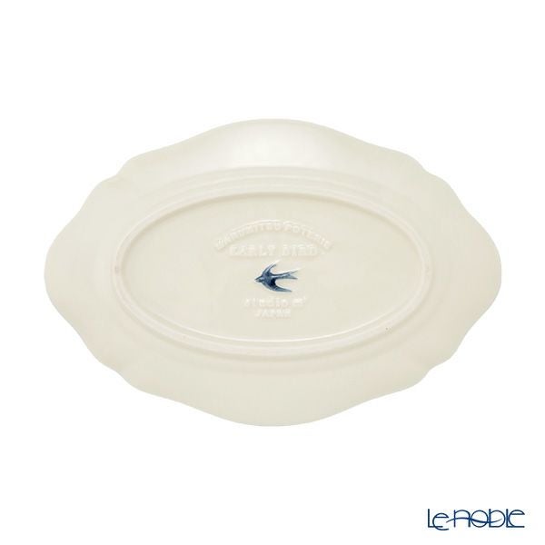 マルミツポテリ スタジオエム アーリーバード オーバルプレートL 22.7cm