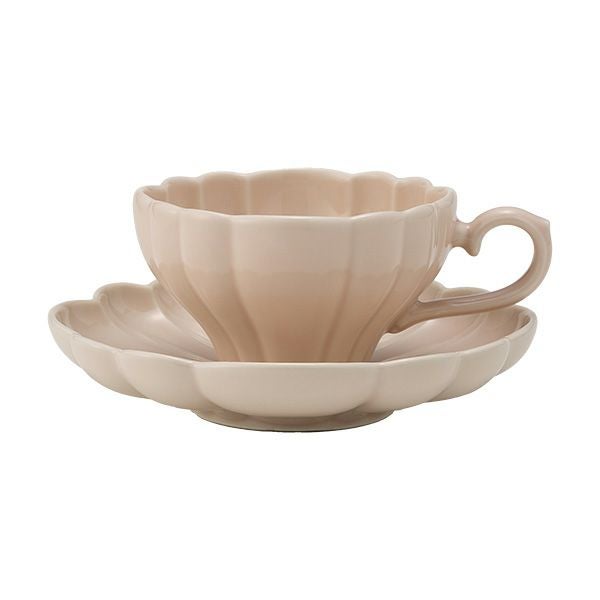 マルミツポテリ スタジオエム ルブケ カップ＆ソーサー 190ml ペールピンク