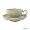 マルミツポテリ スタジオエム ルブケ カップ＆ソーサー 190ml ペールグリーン