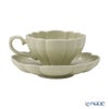 マルミツポテリ スタジオエム ルブケ カップ＆ソーサー 190ml ペールグリーン