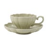 マルミツポテリ スタジオエム ルブケ カップ＆ソーサー 190ml ペールグリーン