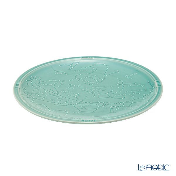 マルミツポテリ スタジオエム スターマップ プレート 23cm ミント