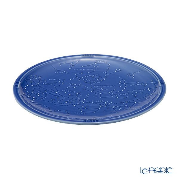 マルミツポテリ スタジオエム スターマップ プレート 23cm ブルー