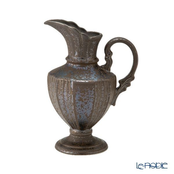 マルミツポテリ スタジオエム グラシュ ピッチャー／ベース ブロンズ H20cm 580ml