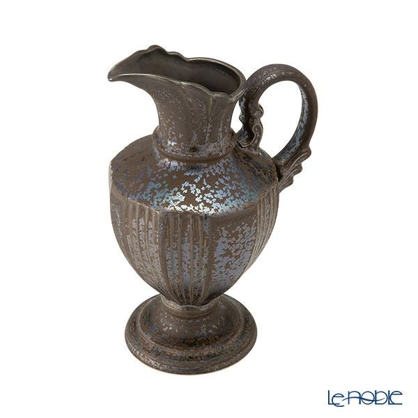 マルミツポテリ スタジオエム グラシュ ピッチャー／ベース ブロンズ H20cm 580ml