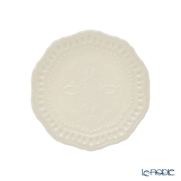 マルミツポテリ スタジオエム エタンセル プレート 12cm ホワイト