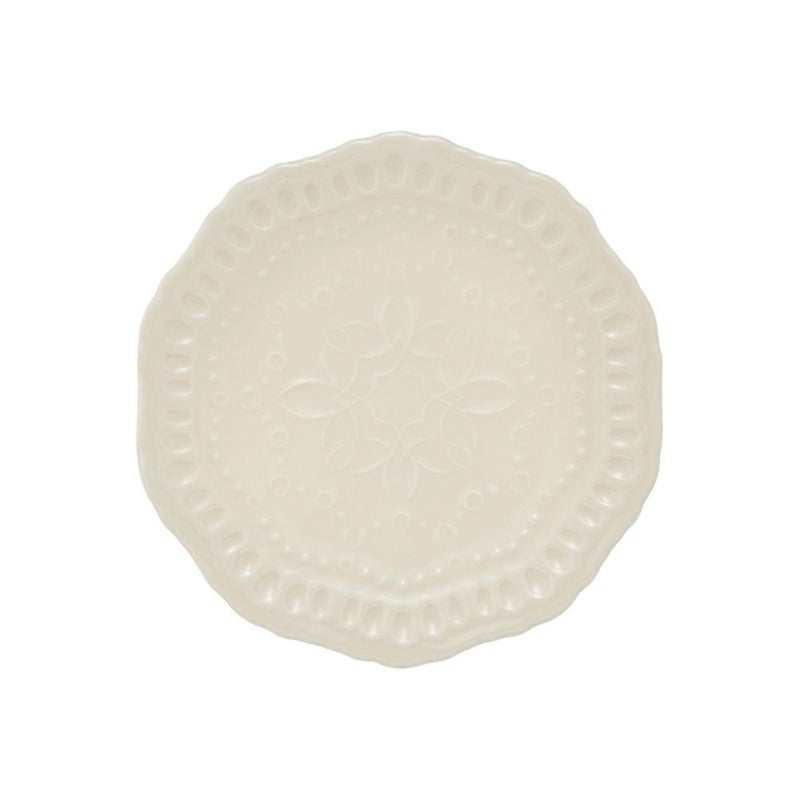 マルミツポテリ スタジオエム エタンセル プレート 12cm ホワイト