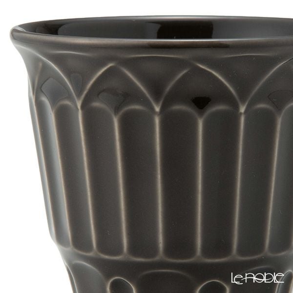 マルミツポテリ スタジオエム ロンブル マグカップ 220ml チャコール