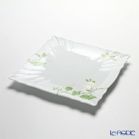 ジノリ1735／リチャード ジノリ（GINORI 1735／Richard Ginori） フィオーリ ヴェルディ スクエアプレート 30×30cm