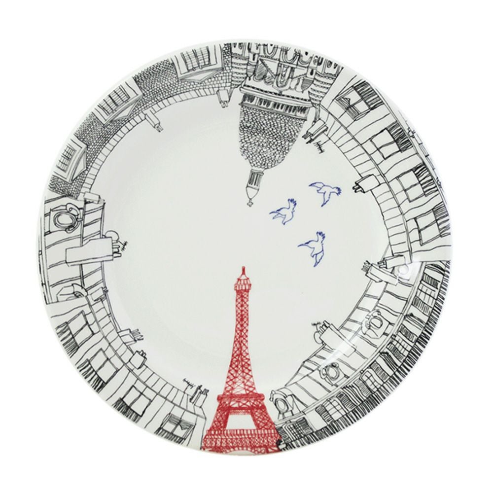 ジアン（Gien） チューリップ デザートプレート 22cm | ブランド洋食器