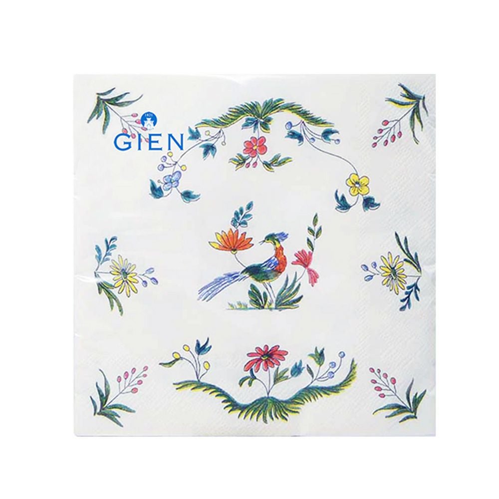 ジアン（Gien） オワゾパラディ ペーパーナプキン 33×33 20枚入