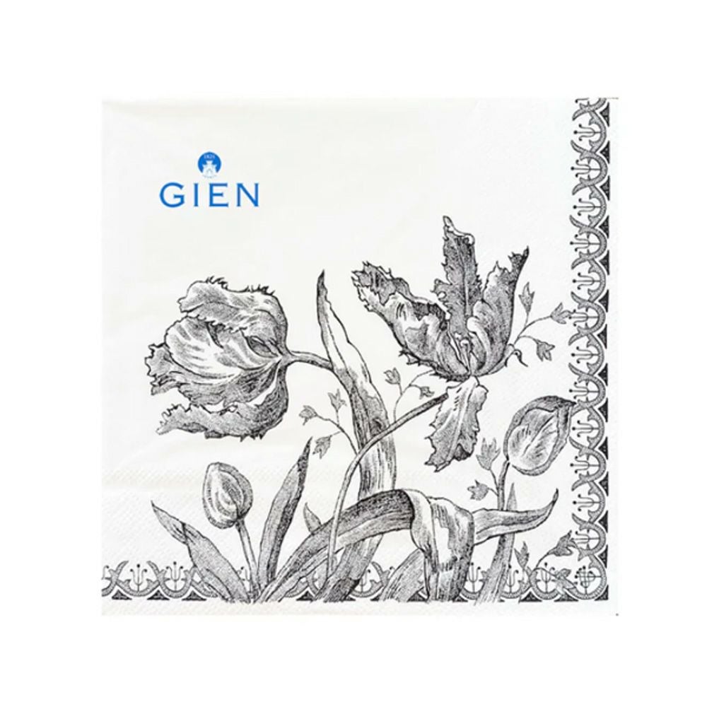 ジアン（Gien） チューリップ ペーパーナプキン 33×33 20枚入