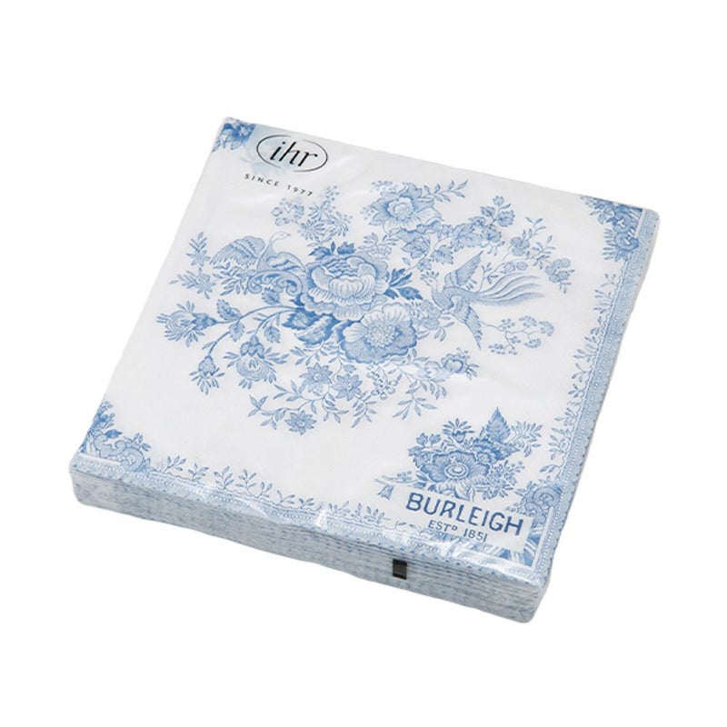 バーレイ ブルーアジアティックフェザンツ ペーパーナプキン 33×33 L 20枚入