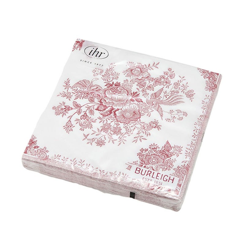 バーレイ ピンクアジアティックフェザンツ ペーパーナプキン 33×33 L 20枚入