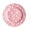 バーレイ ピンクキャリコ プレート 21.5cm
